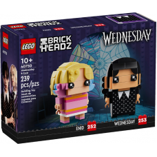 40750 BRICKHEADZ Wednesday & Enid